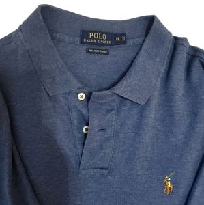 Polo Ralph Lauren Crew Neck Size XL men’s blue collared long sleeve shirt